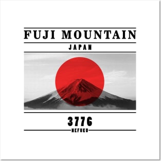 FUJI MOUNTAIN Posters and Art